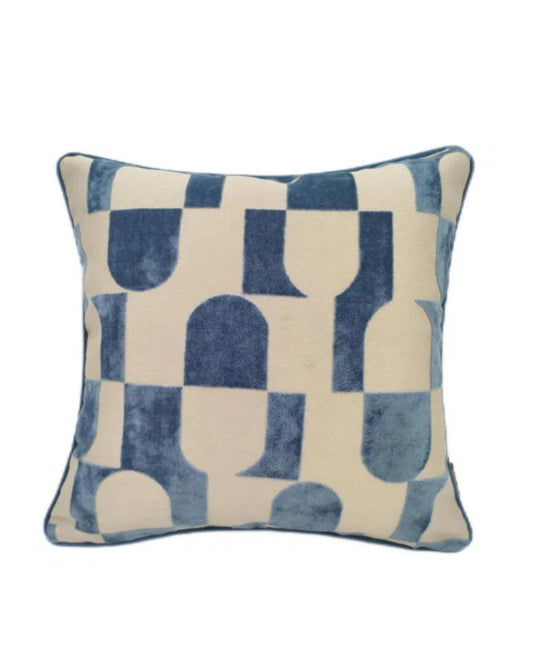 Chill Pill Blue & White Cushion
