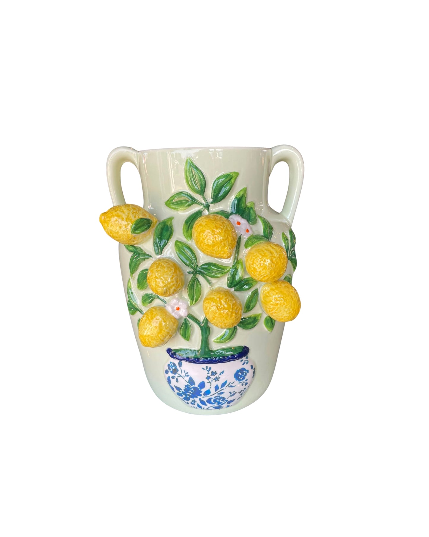 Large Lemon Tree Vase