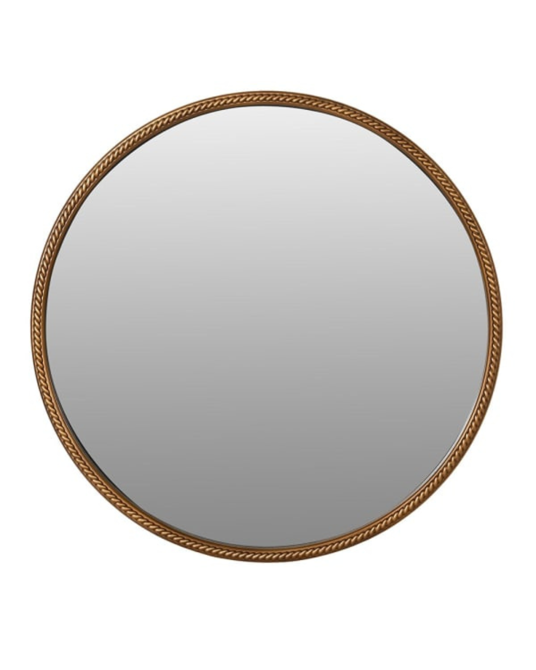 Golden Rope Effect Mirror Collection Only