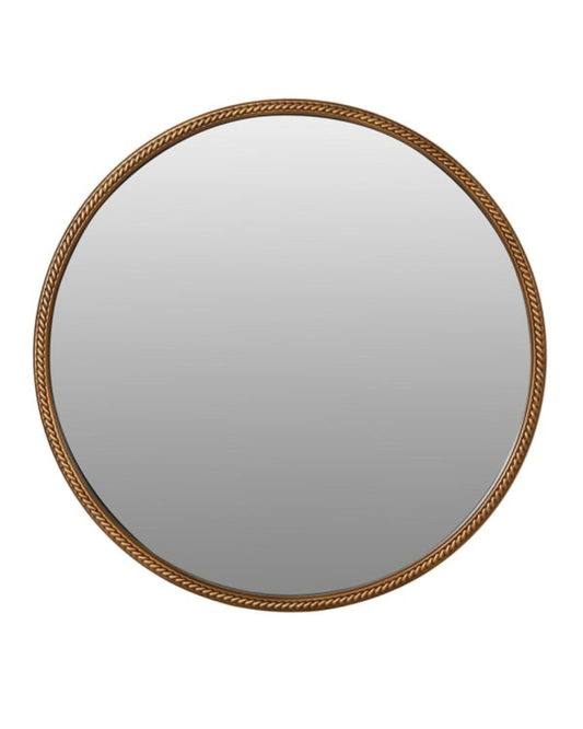 Golden Rope Effect Mirror Collection Only