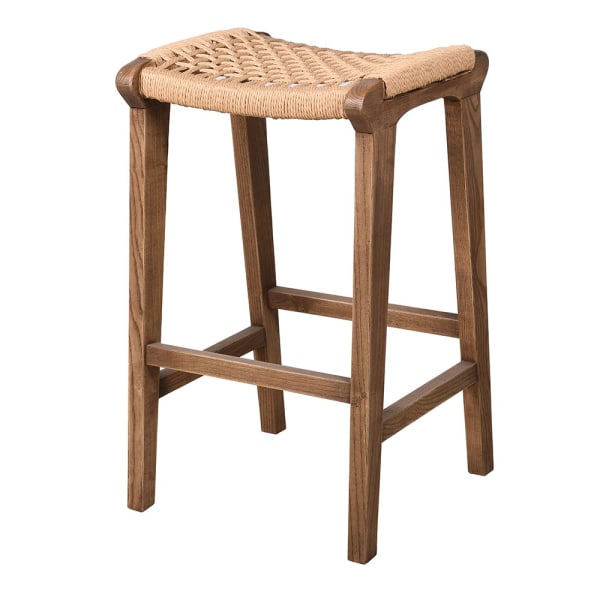 Latice Oak Barstool