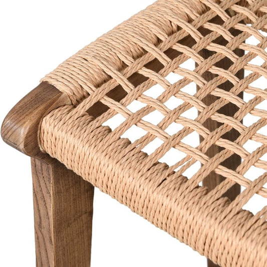 Latice Oak Barstool