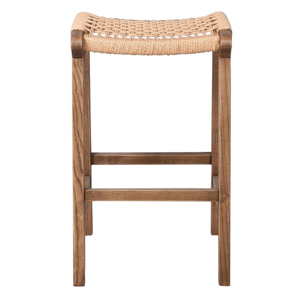 Latice Oak Barstool
