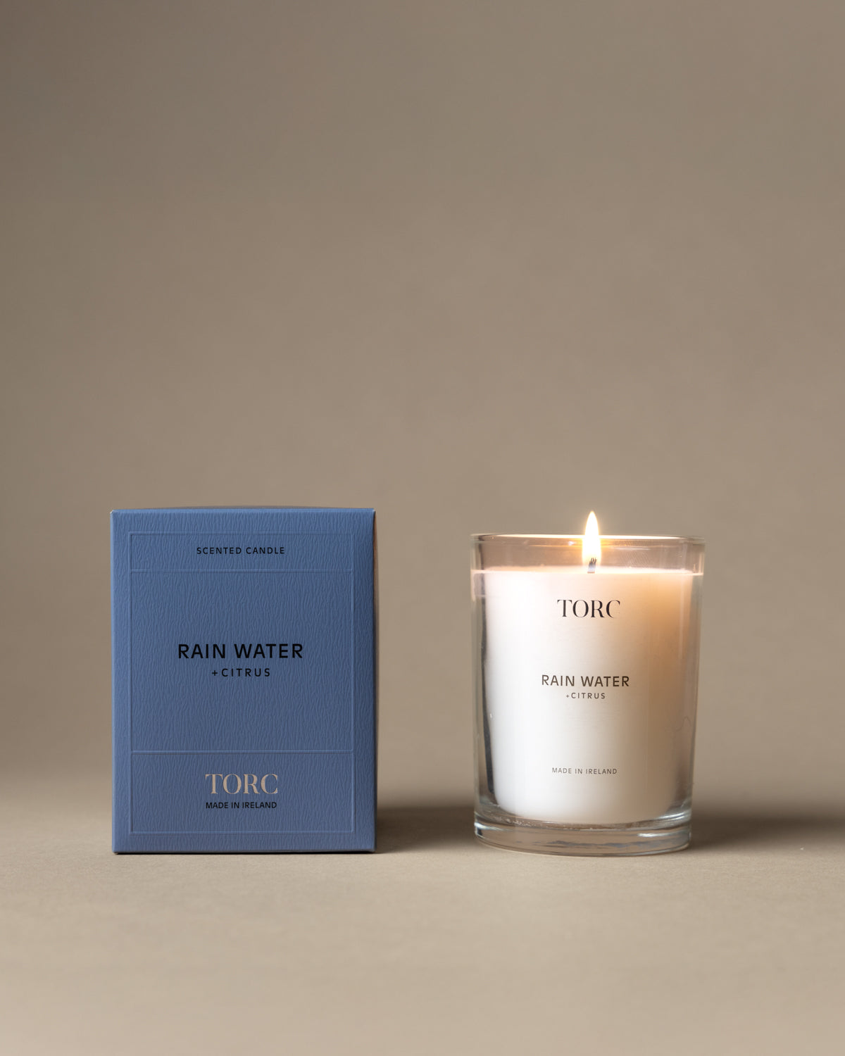 Torc Atelier Rainwater & Citrus candle lifestyle