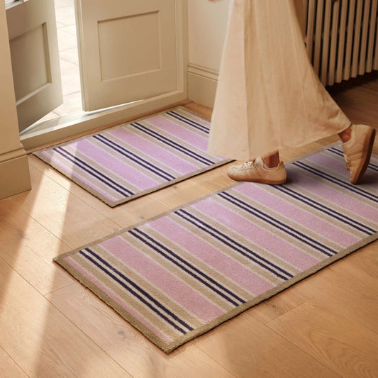 Hug Rug Pink Stripe Mat / Runner