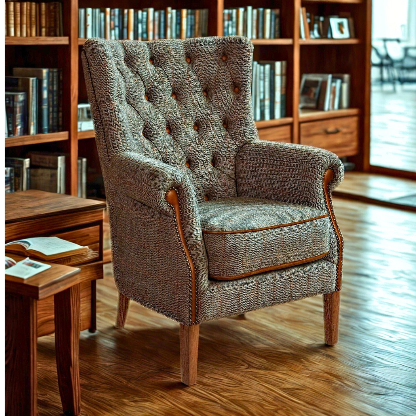 Harris Tweed Armchair