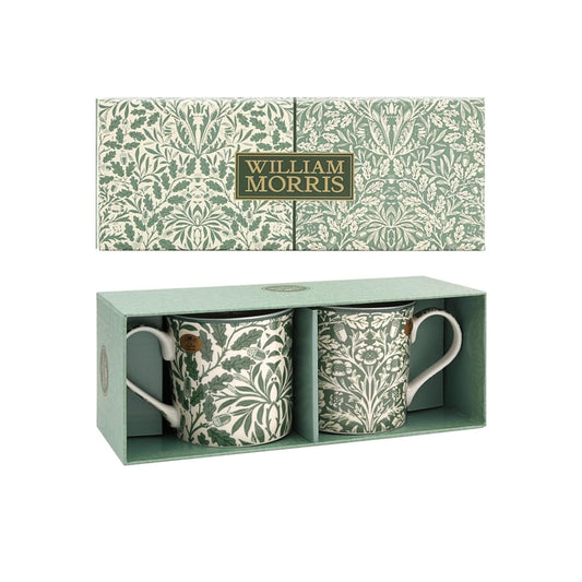William Morris Acorn Mug Set of 2