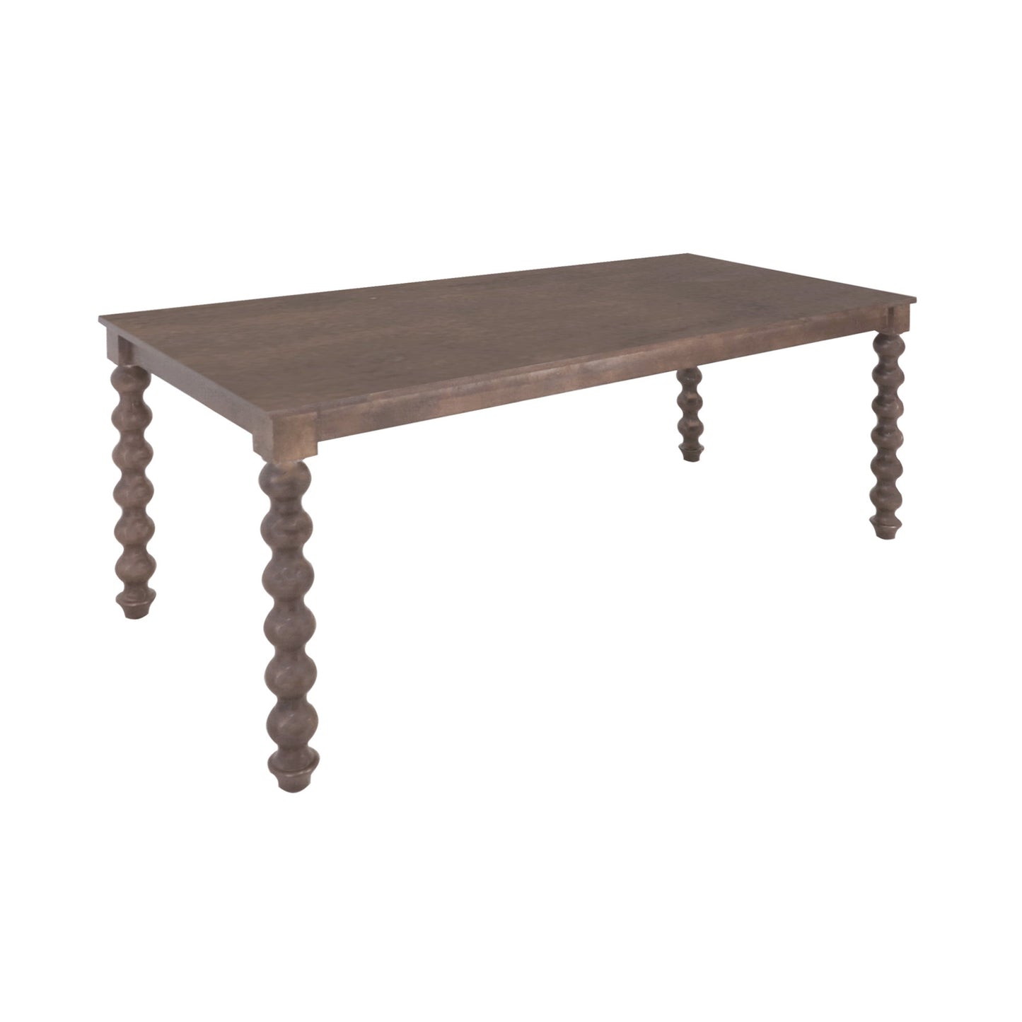 Bobbin Greywash Dining Table