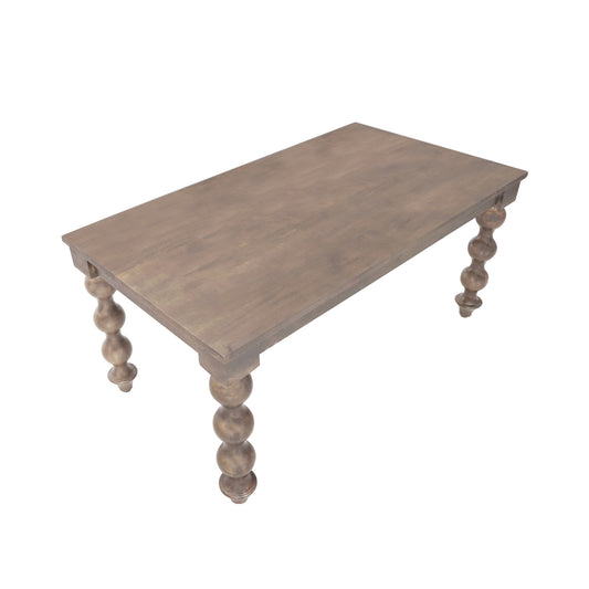 Bobbin Greywash Coffee Table