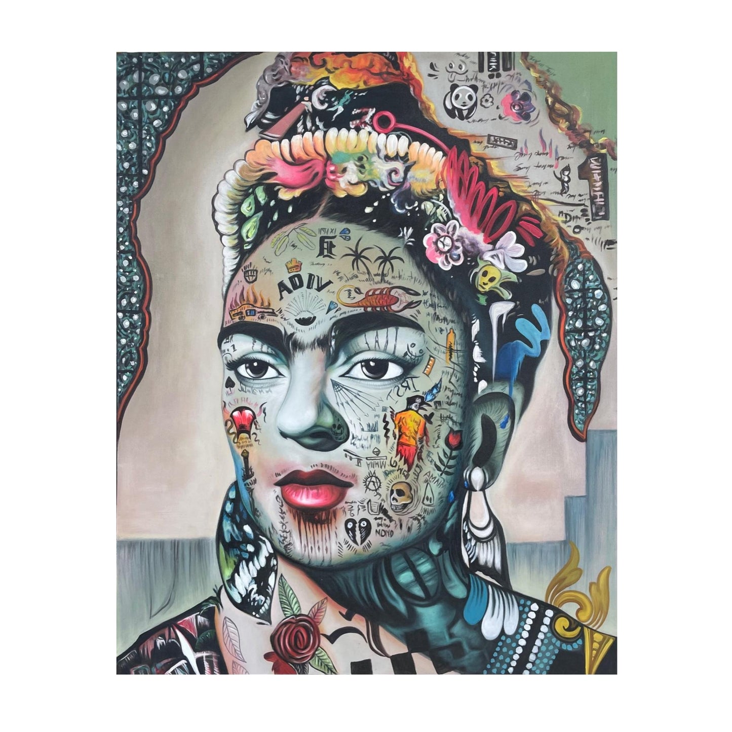 Zara & Kali Canvas Art