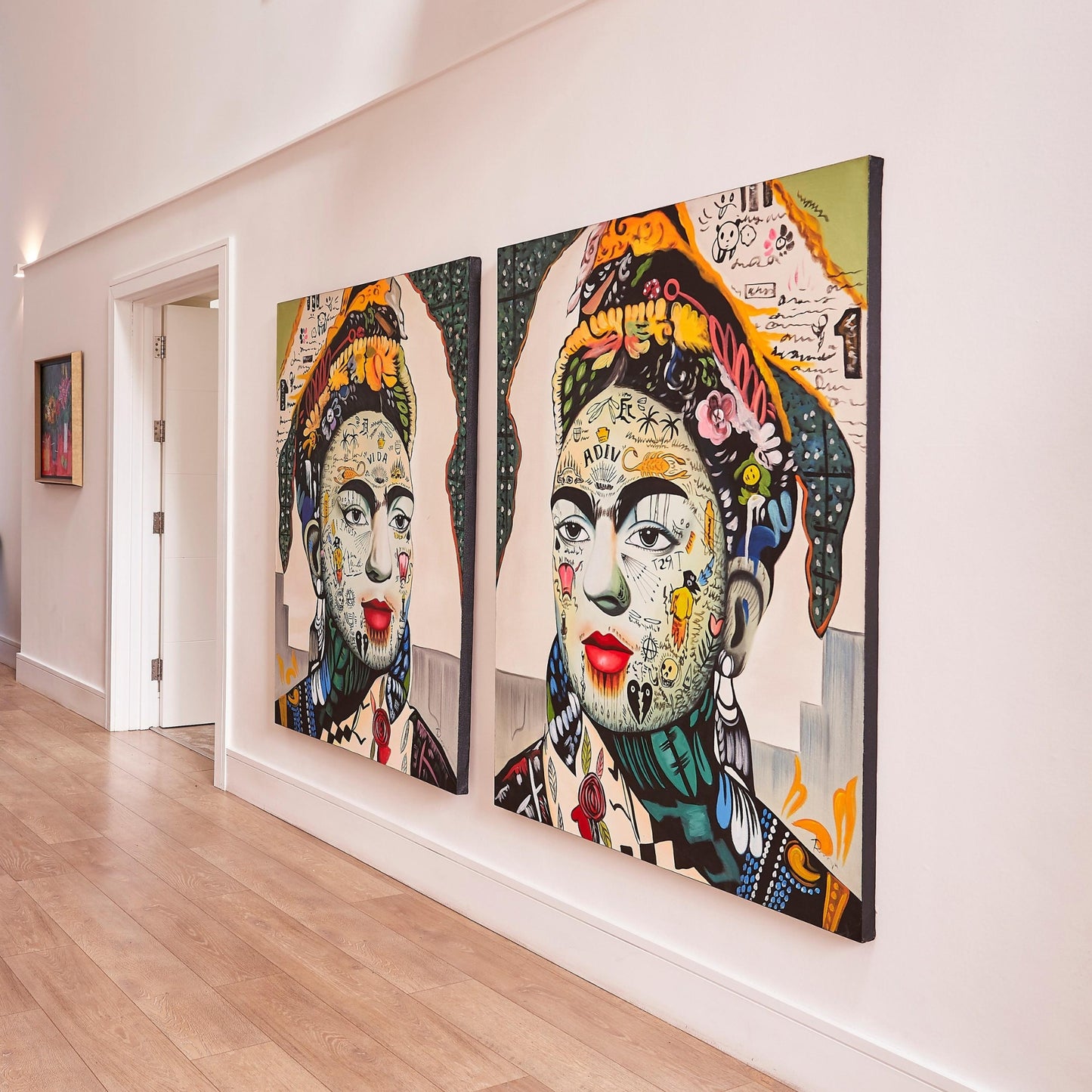 Zara & Kali Canvas Art