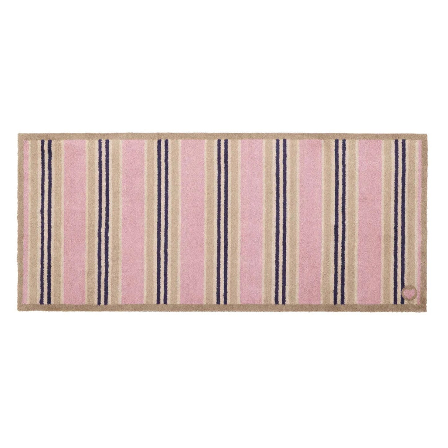 Hug Rug Pink Stripe Mat / Runner