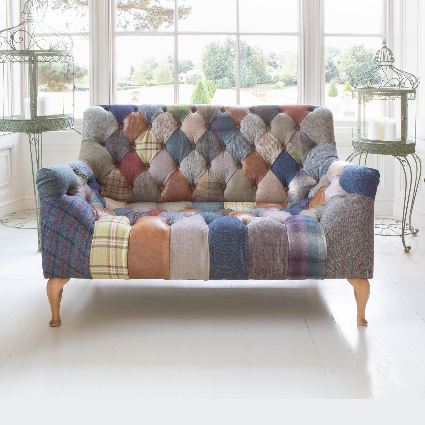 Bramble Patchwork 2 Seater Sofa