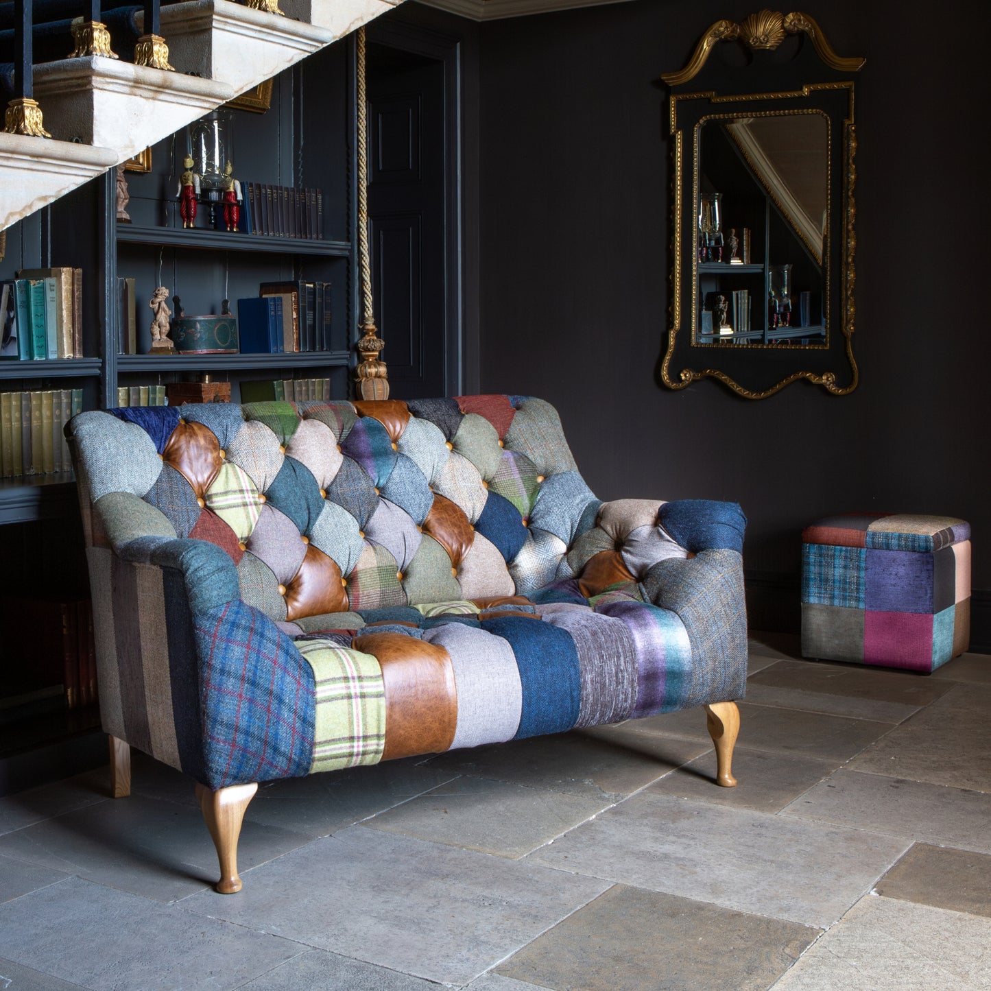 Bramble Patchwork 2 Seater Sofa