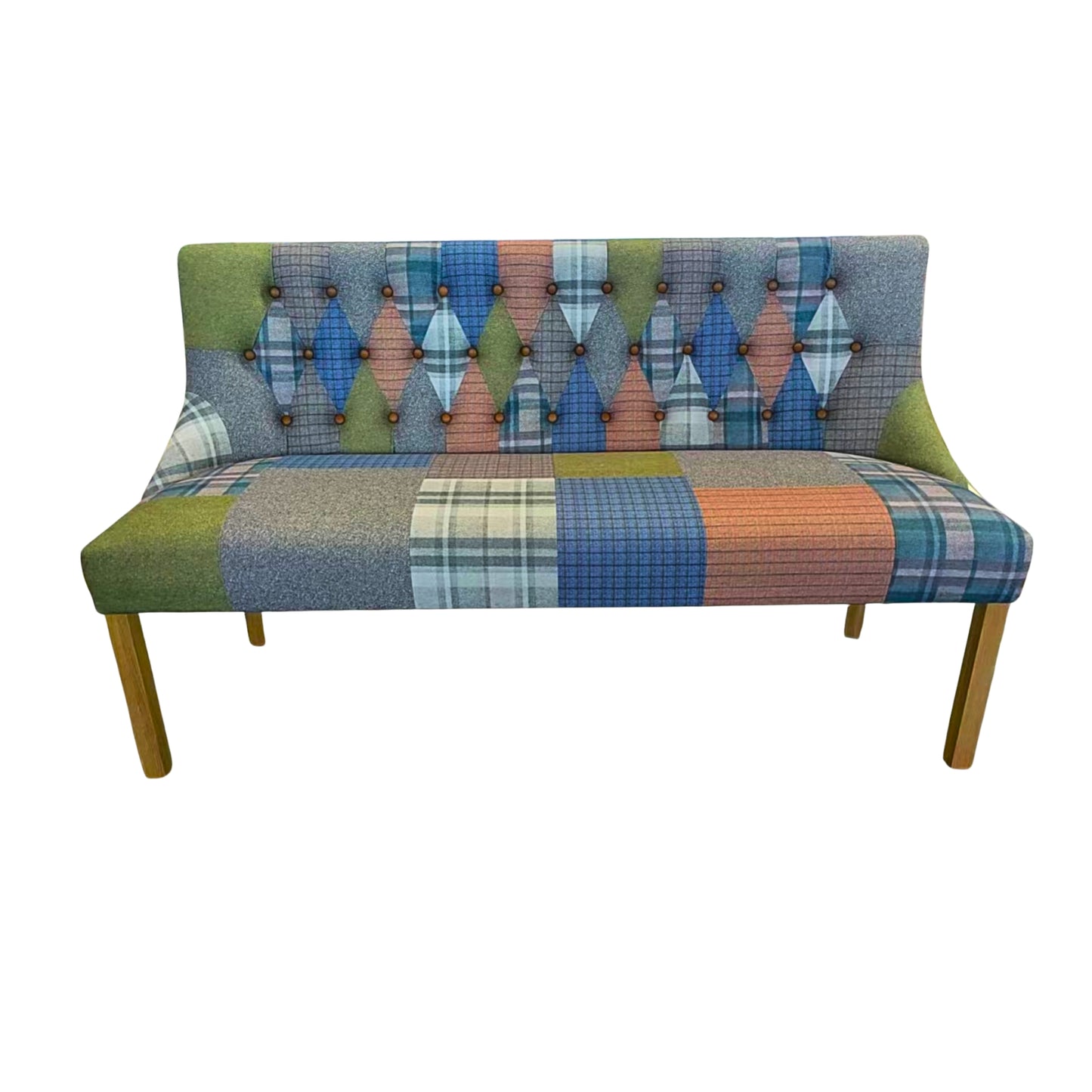Bramble Patchwork Bench Seat