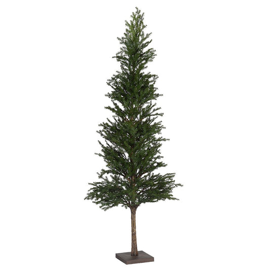 Faux Pine Christmas Tree on Stand