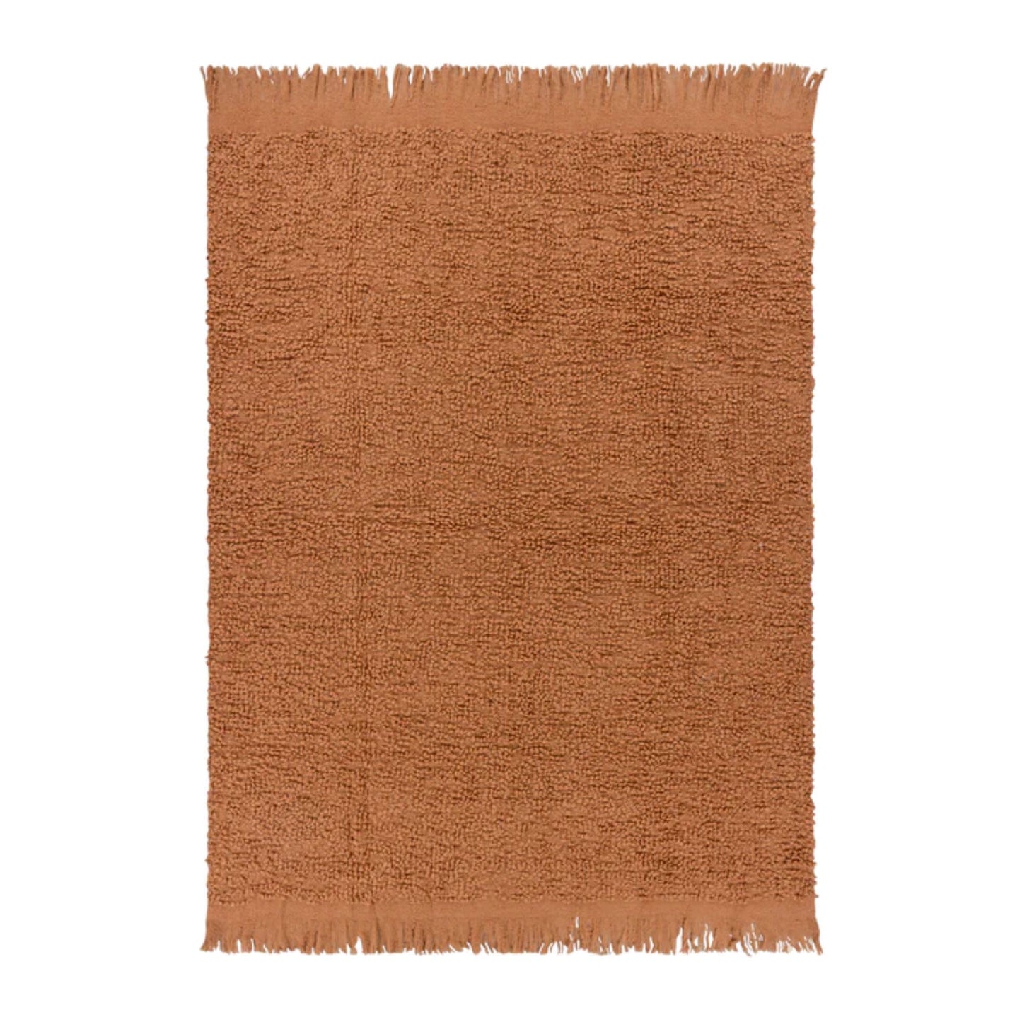 Ida Luxury Throw Ginger & Ecru