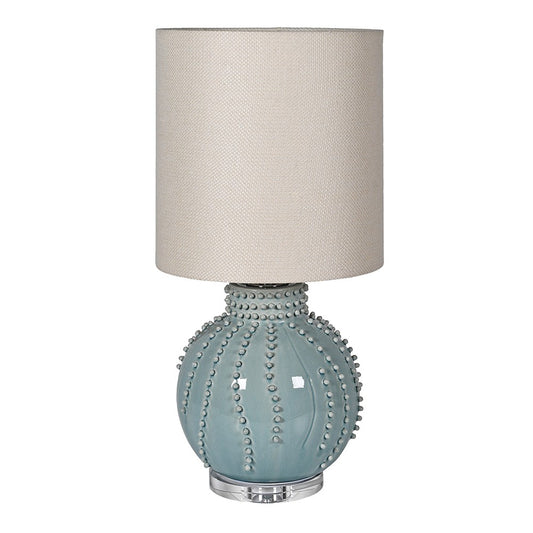 Soft Sage Bead Table Lamp