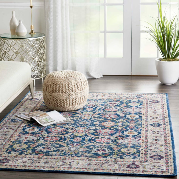 ANKER TURKISH RUG NAVY & PINK