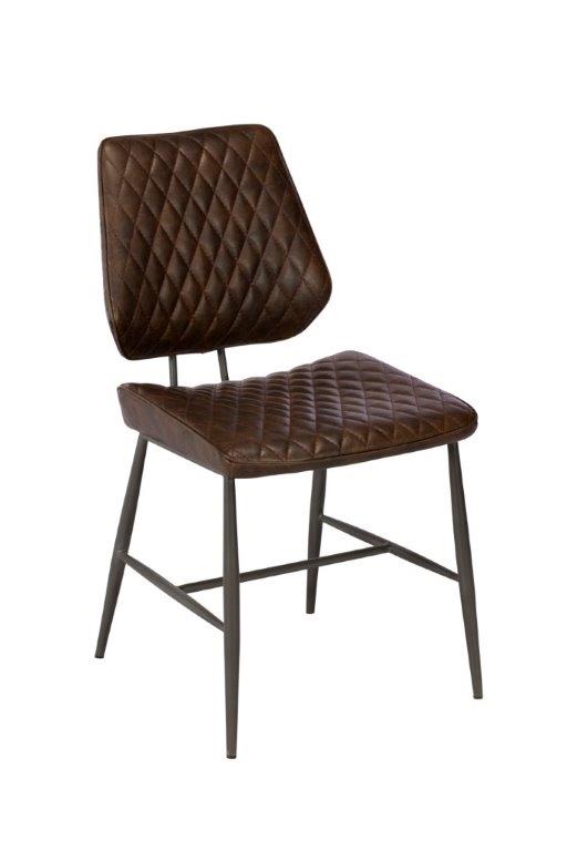 DENZEL CHOCOLATE BROWN DINING CHAIR
