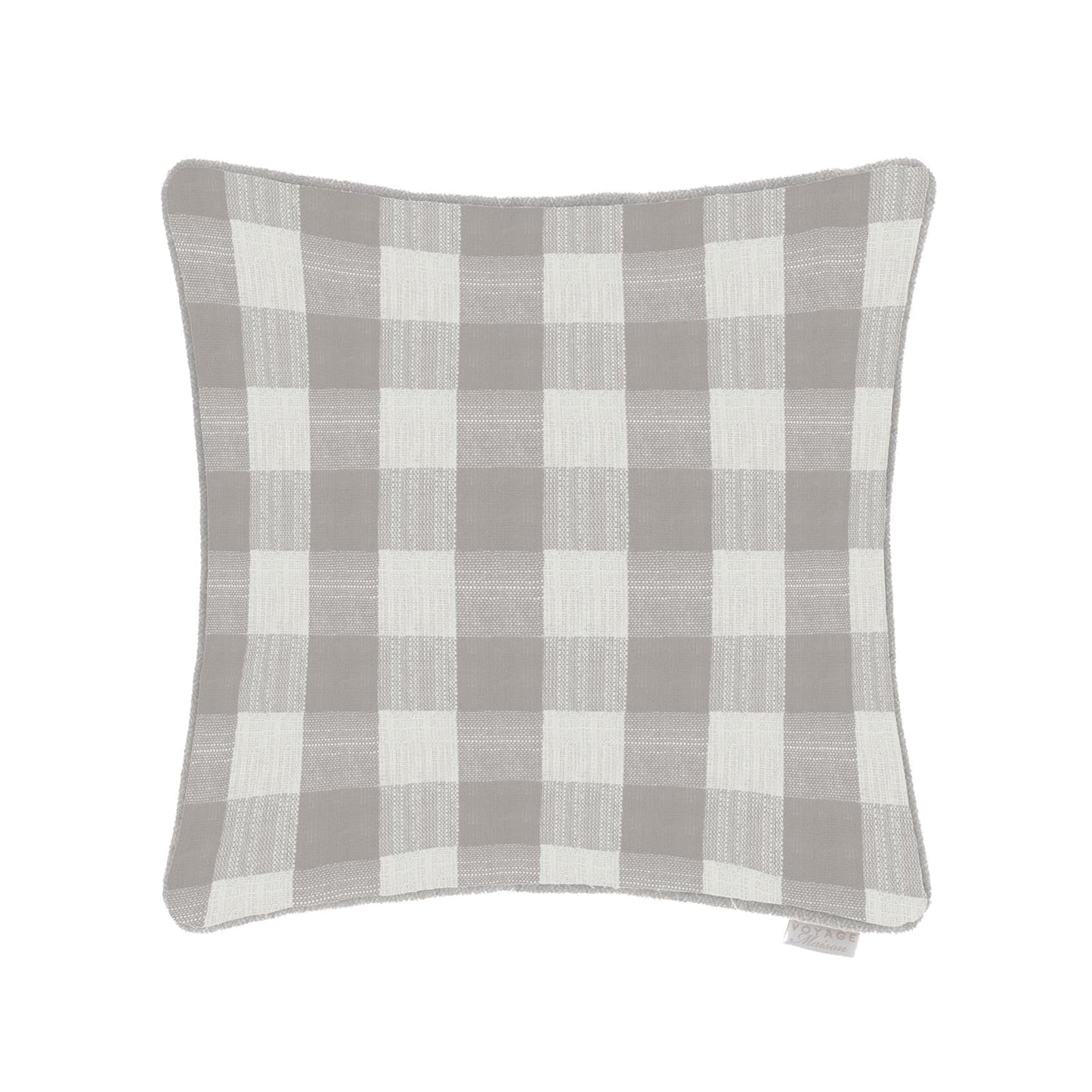 CHECKERED LINEN CUSHION