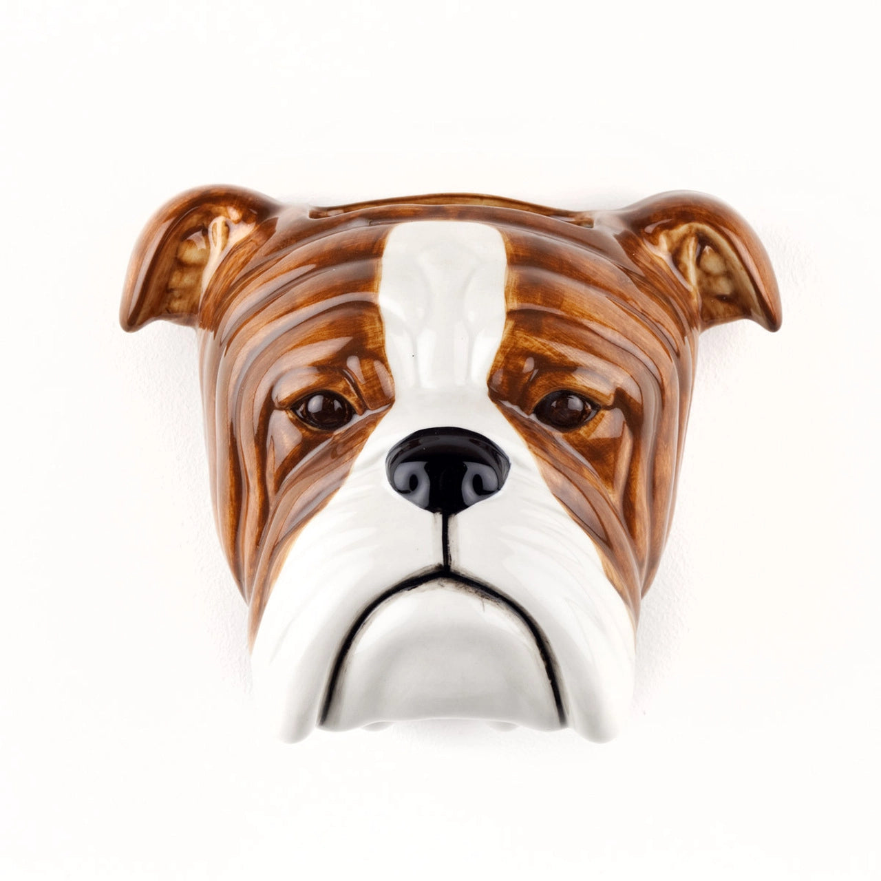 HANDPAINTED ANIMAL WALL VASE
