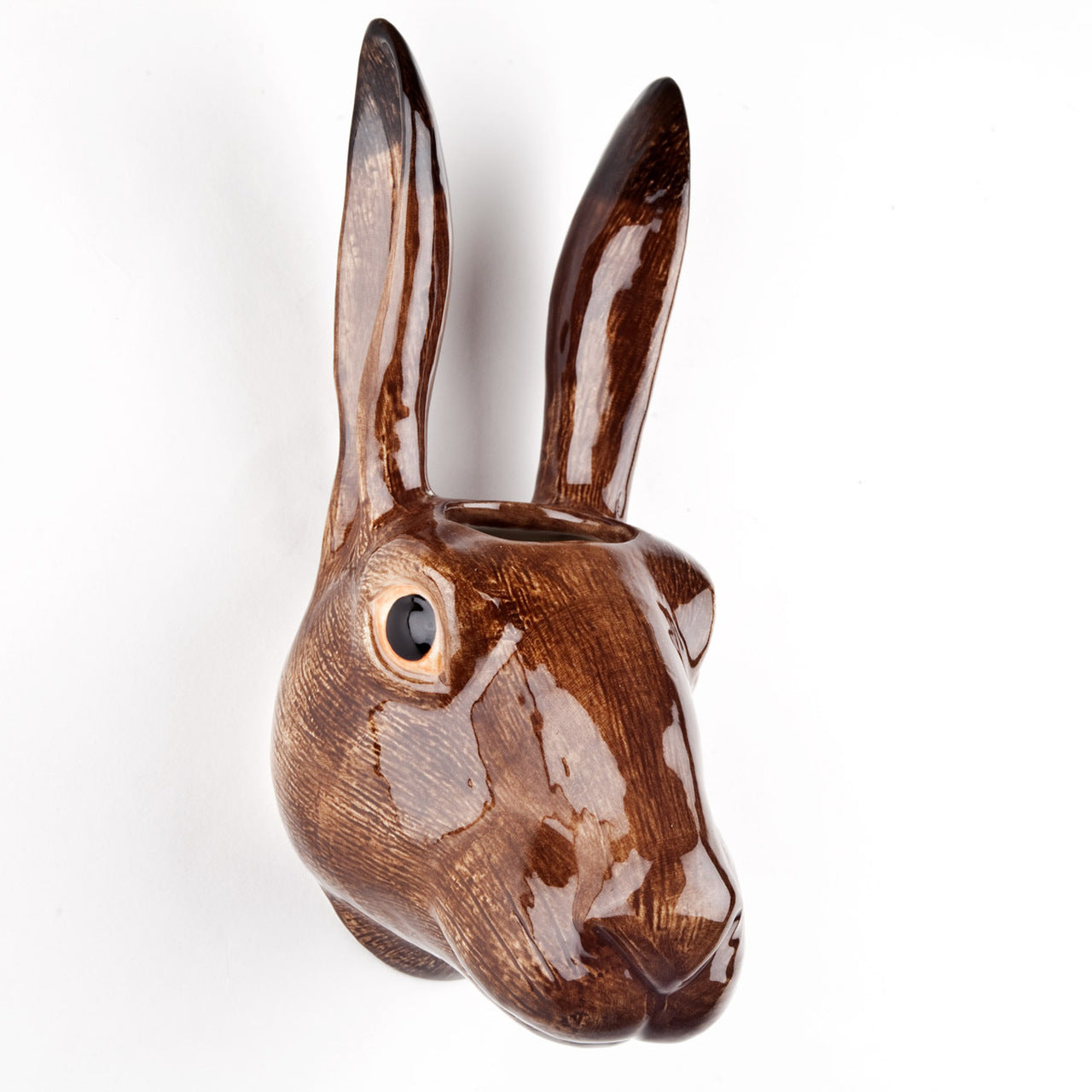 HANDPAINTED ANIMAL WALL VASE