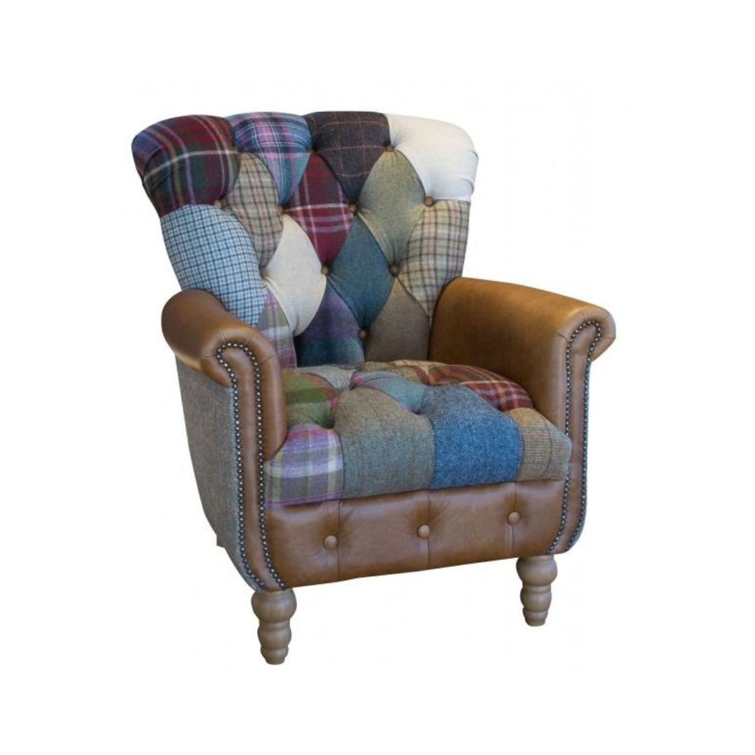 Gotham Patchwork Arm Chair