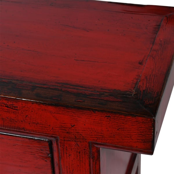 RICH RED GLOSS CONSOLE / SIDEBOARD