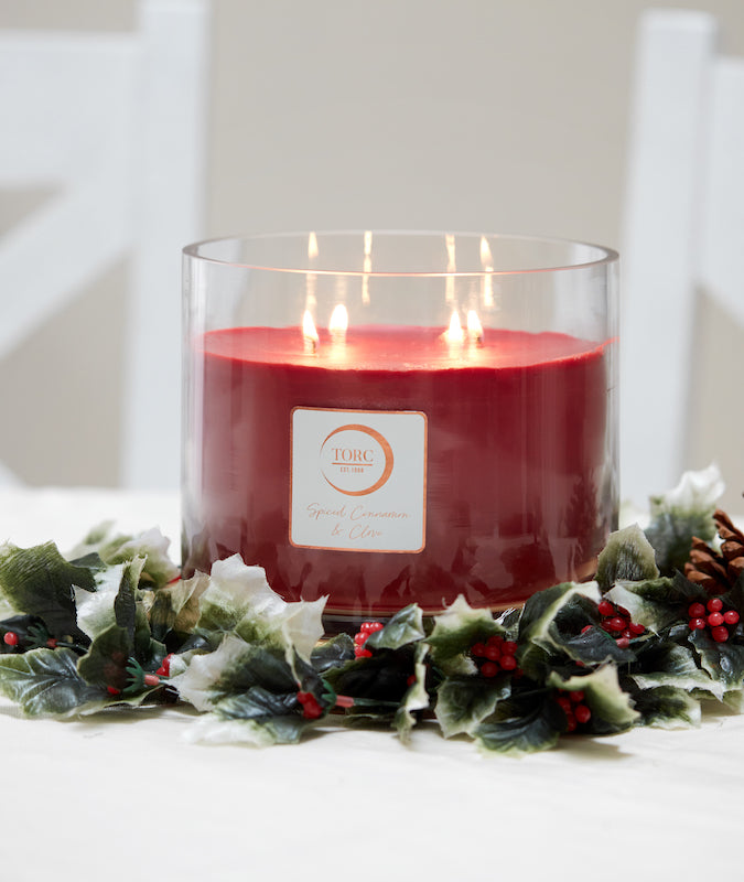 TORC 4 WICK CHRISTMAS CANDLES PICK UP IN STORE ONLY